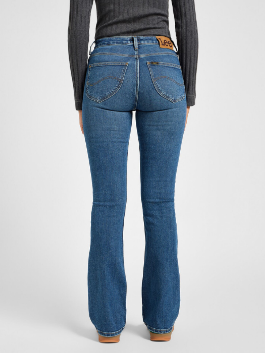 Lee Женские Джинсы Синие BREESE BOOT Bootcut [4]