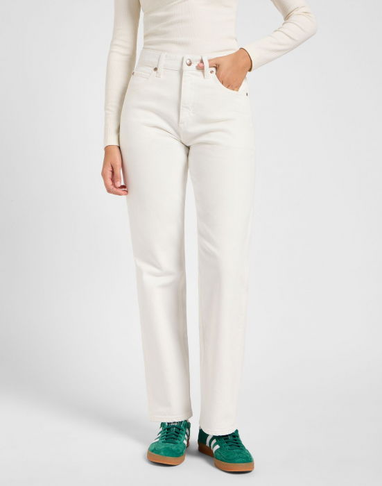 Lee Blugi Relaxed Straight White Femei [1]