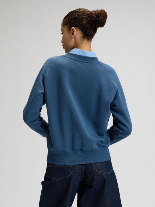 Lee Женский Свитшот Бежевый Relaxed [4]