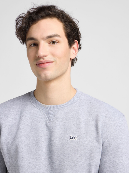 Lee Мужской Свитшот Серый Regular [2]