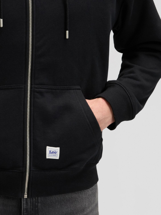 Lee Мужской Свитшот Чёрный Relaxed [5]