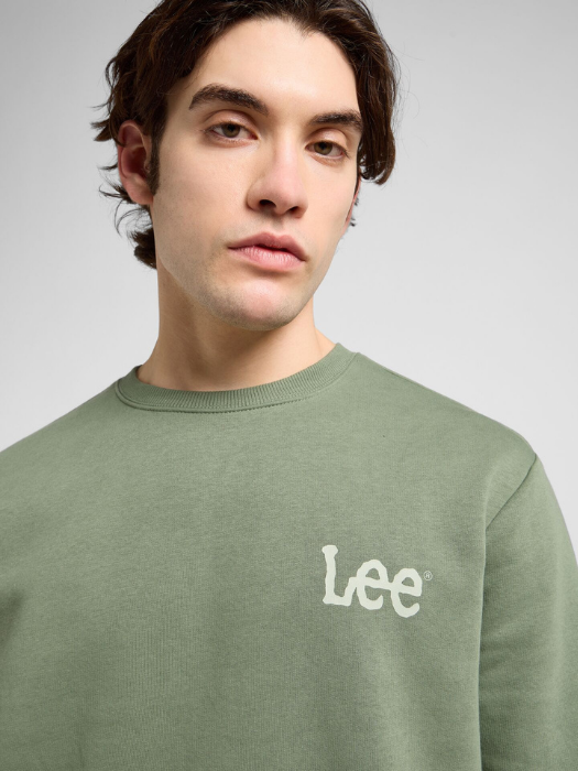 Lee Свитшот Olive Regular [5]
