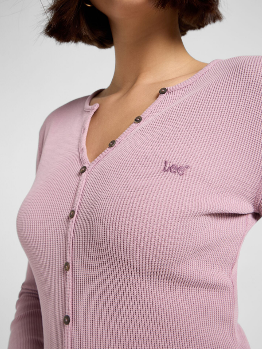 Lee Bluza Roz Deschis Slim Femei [5]