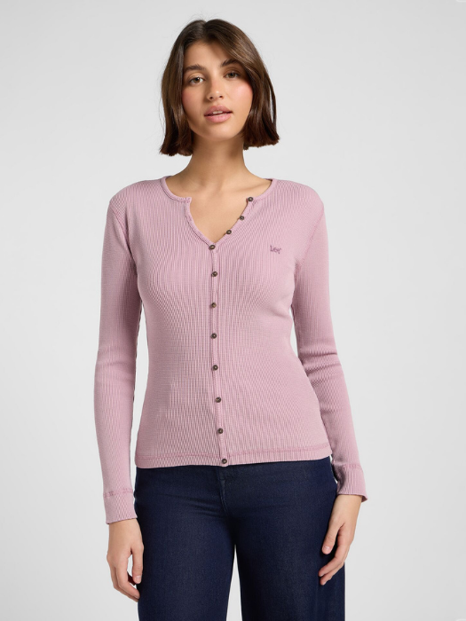 Lee Bluza Roz Deschis Slim Femei [2]