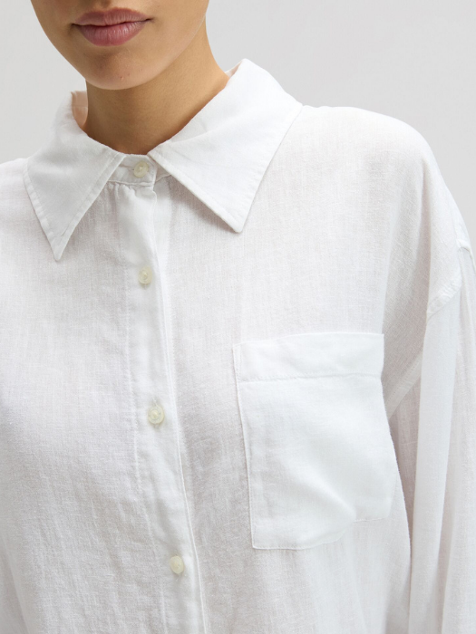 Lee Женская Рубашка Белая Loose [2]