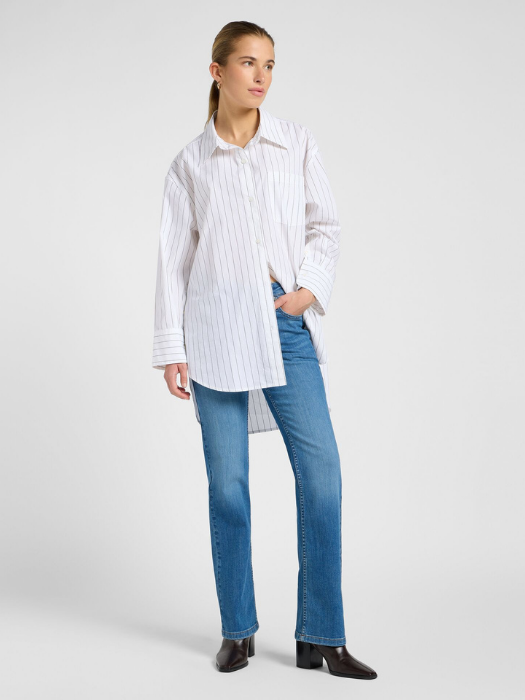 Lee Рубашка Alb Loose [1]