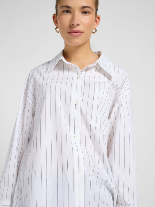 Lee Рубашка Alb Loose [5]