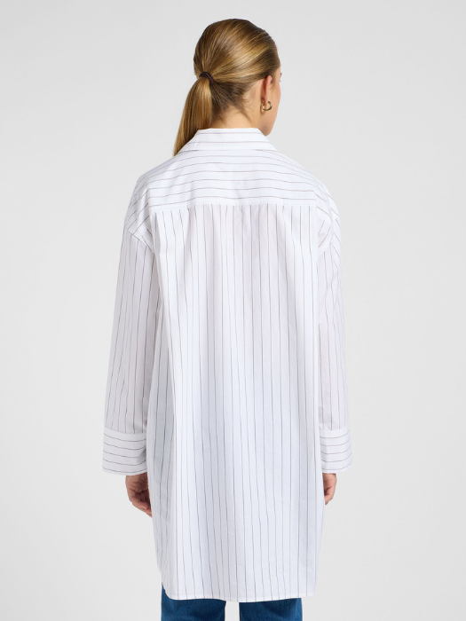 Lee Рубашка Alb Loose [4]