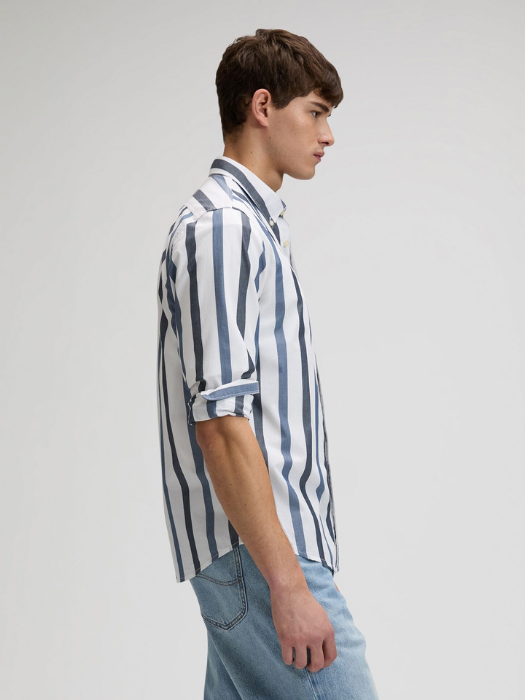 Lee Мужская Рубашка Белая Regular [3]