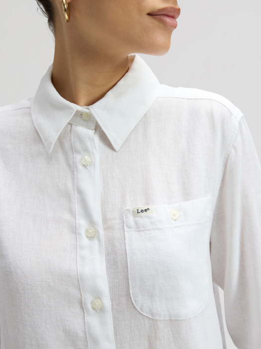 Lee Camasa Alba Regular Femei [2]