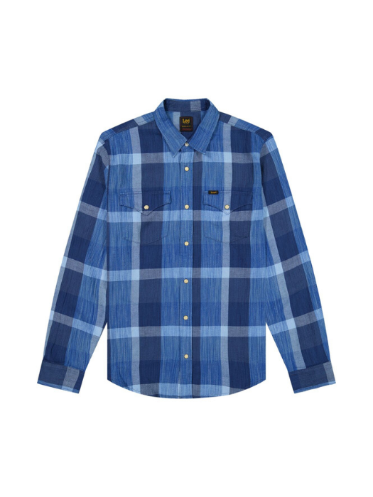 Lee Camasa Albastra Regular Barbati [6]