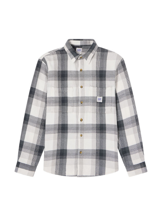 Lee Camasa Gri Inchis Relaxed Barbati [6]