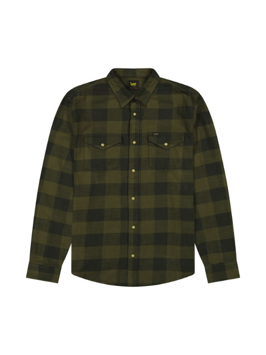 Lee Camasa Haki Regular Barbati [6]