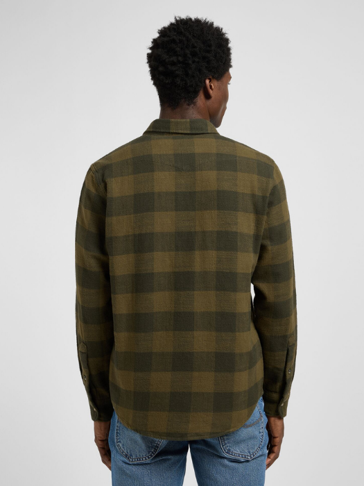 Lee Camasa Haki Regular Barbati [4]