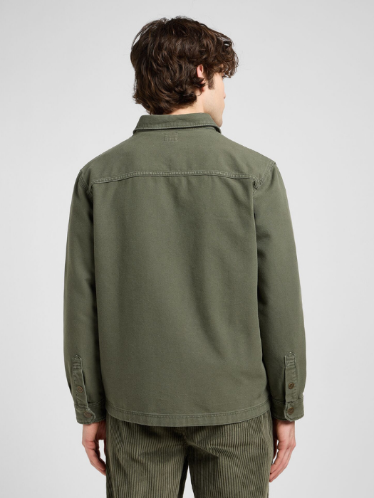 Lee Мужская Рубашка Хаки Relaxed [3]