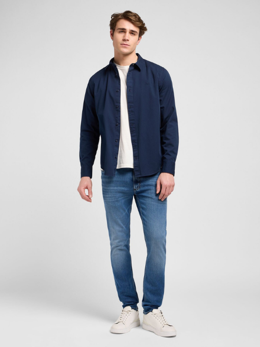 Lee Camasa Navy Regular Barbati [5]