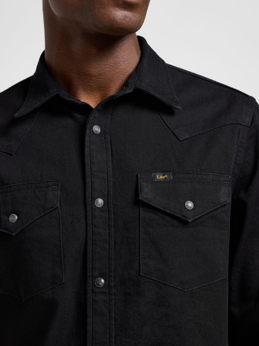 Lee Camasa Neagra Regular Barbati [4]