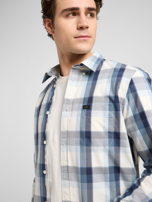 Lee Camasa Albastra Regular Barbati [4]