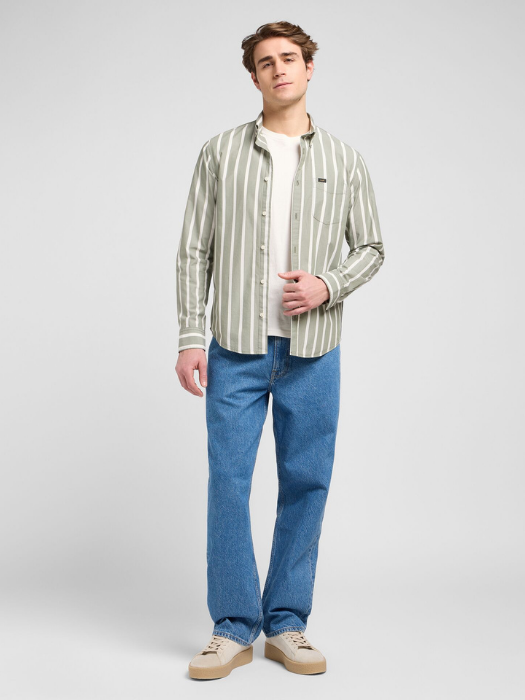 Lee Camasa Verde Masliniu Regular Barbati [5]