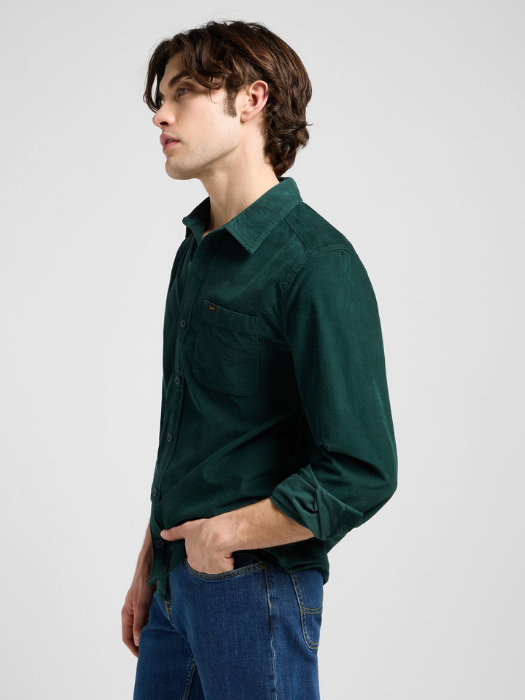 Lee Camasa Verde Smarald Regular Barbati [2]