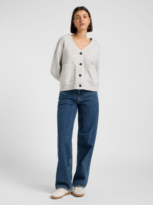 Lee Кардиган Gri Melanj Loose [5]