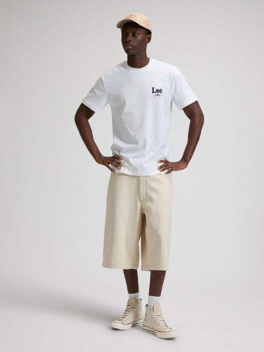 Lee Мужская Кепка Беживая  [3]