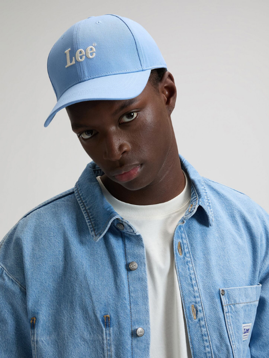 Lee Мужская Кепка Голубая  [2]