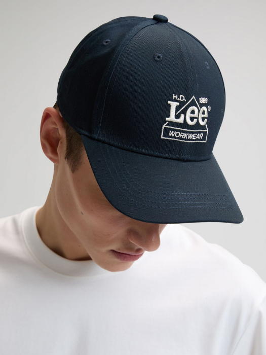 Lee Мужская Кепка Темно-Синяя  [3]