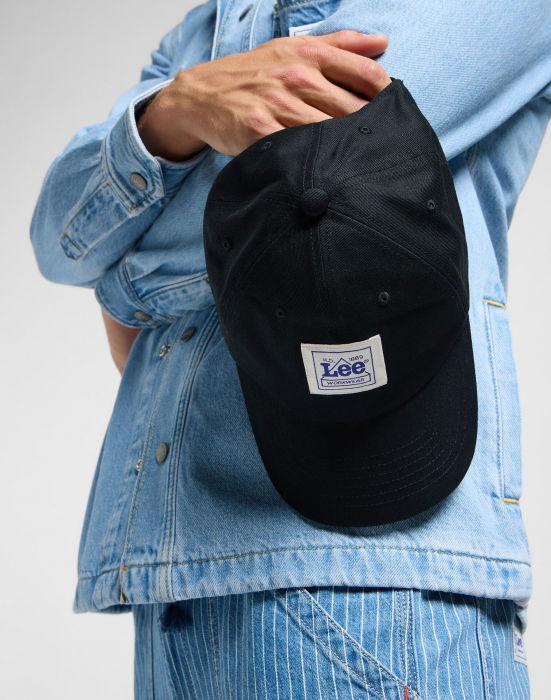 Lee Мужская Кепка Чёрная  [3]