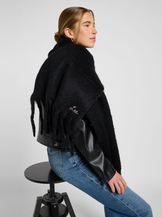 Lee Fular Negru  Femei [4]