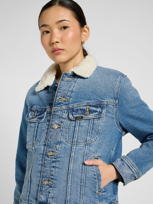 Lee Куртка Blue Regular [4]