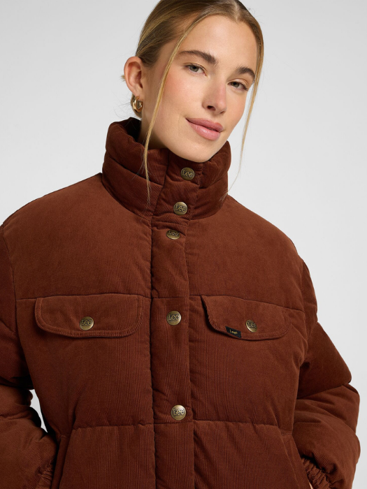 Lee Geaca De Iarna Maro Relaxed Femei [3]