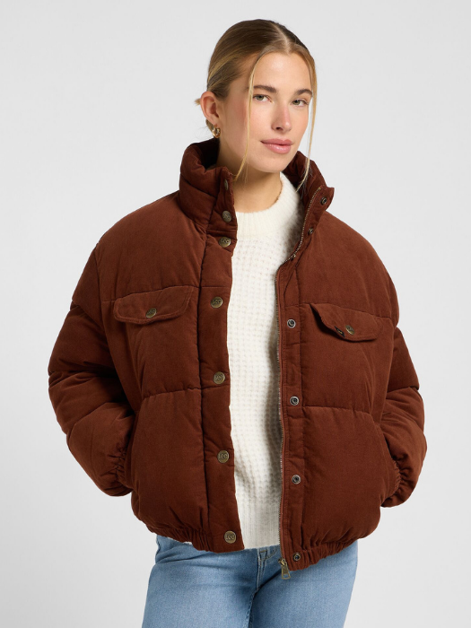 Lee Geaca De Iarna Maro Relaxed Femei [2]