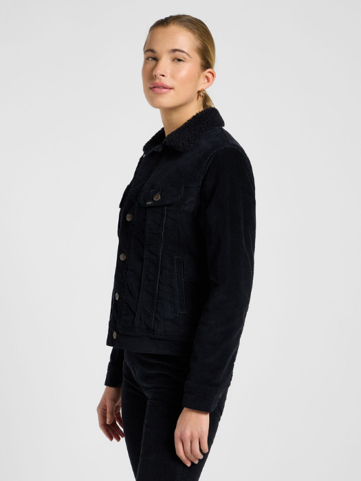 Lee Куртка Negru Regular [3]