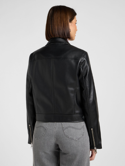 Lee Куртка Negru Regular [4]