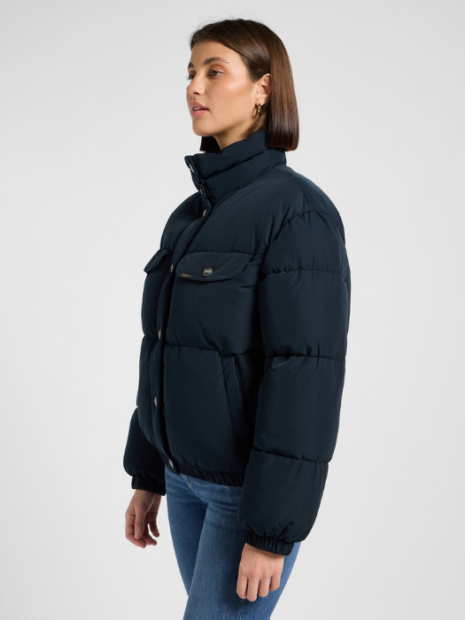 Lee Geaca Neagra Relaxed Femei [3]