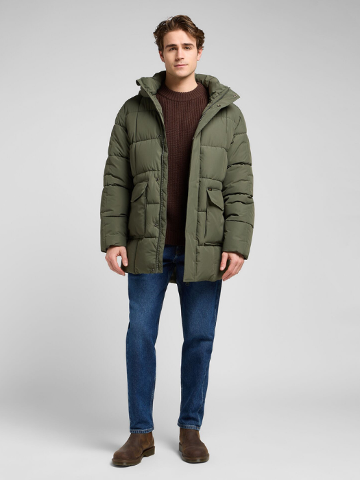 Lee Зимняя Куртка Olive Regular [1]