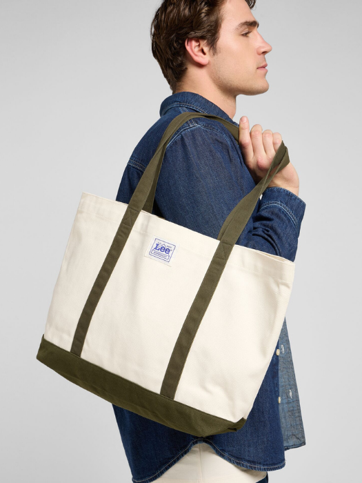 Lee Женская Сумка Кремовая  [2]