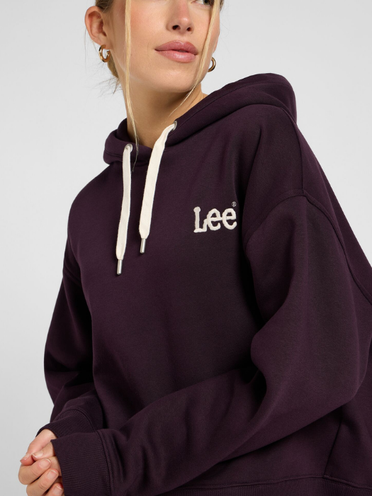 Lee Толстовка Plum Relaxed [4]