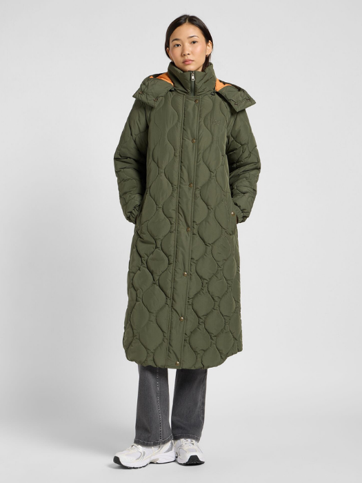 Lee Geaca De Iarna Khaki Relaxed Femei [1]