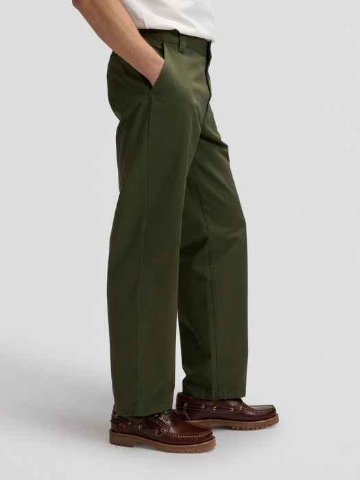 Lee Мужские Брюки Зелёные Loose Straight [3]