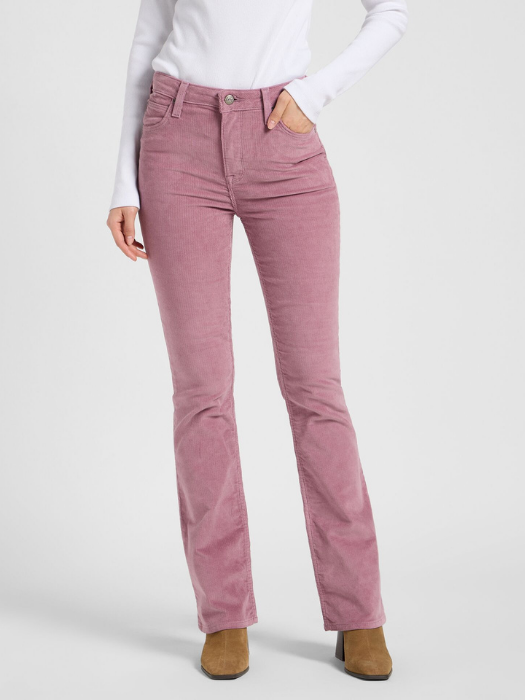 Lee Pantaloni Roz Deschis Bootcut Femei [2]