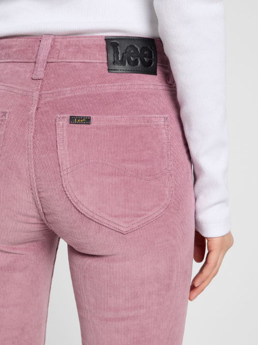 Lee Pantaloni Roz Deschis Bootcut Femei [5]