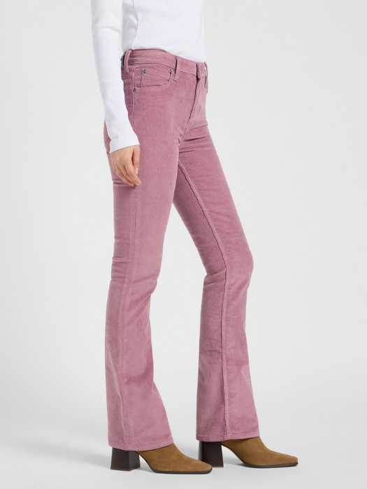 Lee Pantaloni Roz Deschis Bootcut Femei [3]