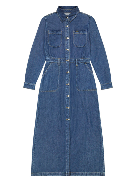 Lee Платье Blue Regular [6]