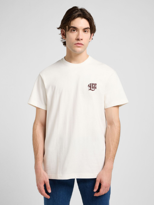 Lee Tricou Crem Relaxed Barbati [2]