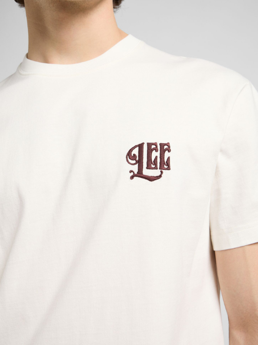 Lee Tricou Crem Relaxed Barbati [5]