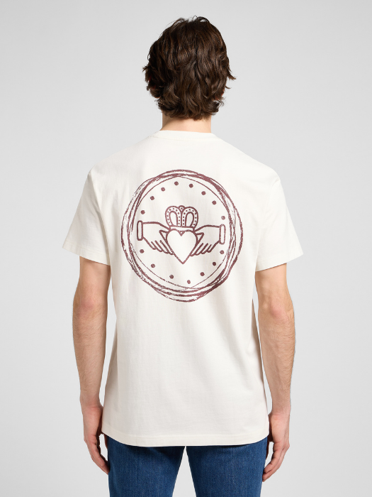 Lee Tricou Crem Relaxed Barbati [4]