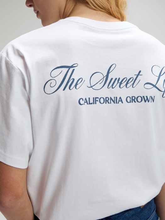 Lee Tricou Alb Relaxed Femei [5]