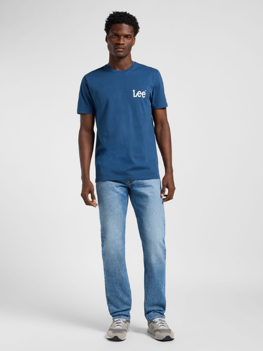 Lee Мужская Футболка Синяя Regular [5]